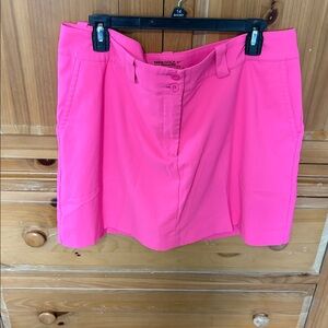 Nike Golf Dri-Fit Skort in Bright Pink Size 14
